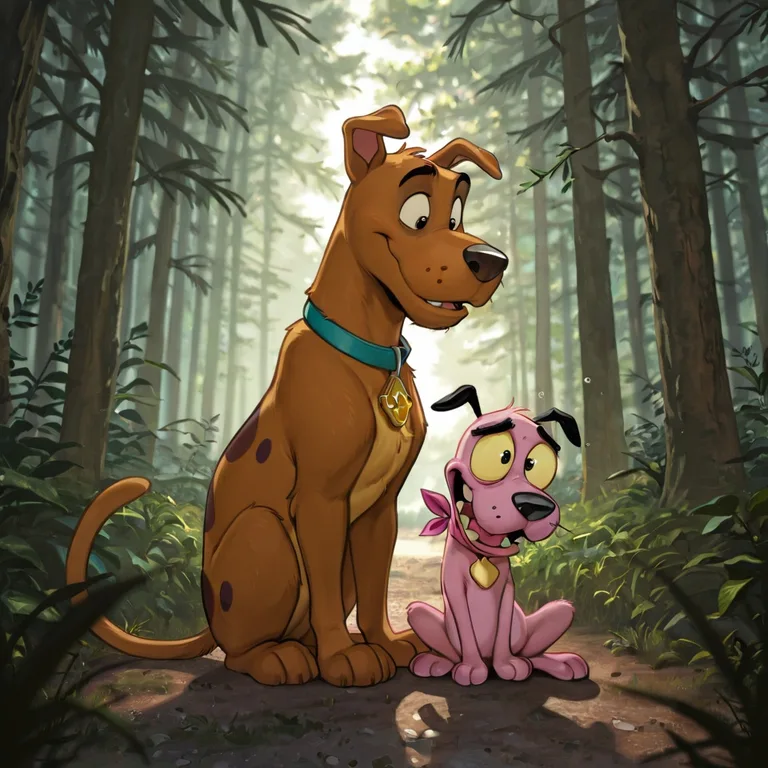 Scooby Doo and Courage Adventure