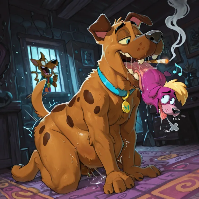 Courage the Cowardly Dog's Wild Group Romp