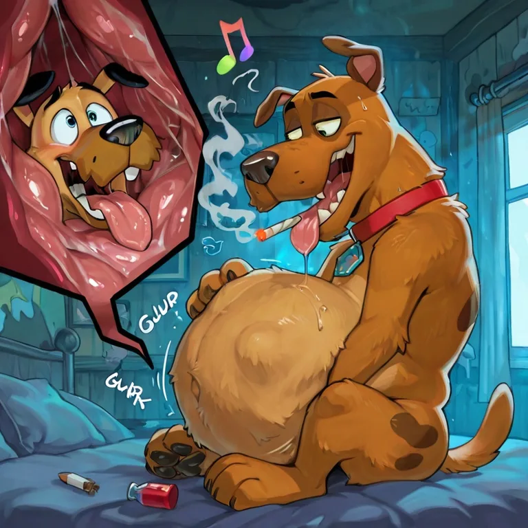 Courage the Cowardly Dog Group Vore Scene
