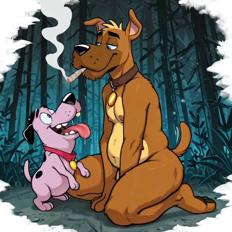 Courage the Cowardly Dog Stoned and Seductive