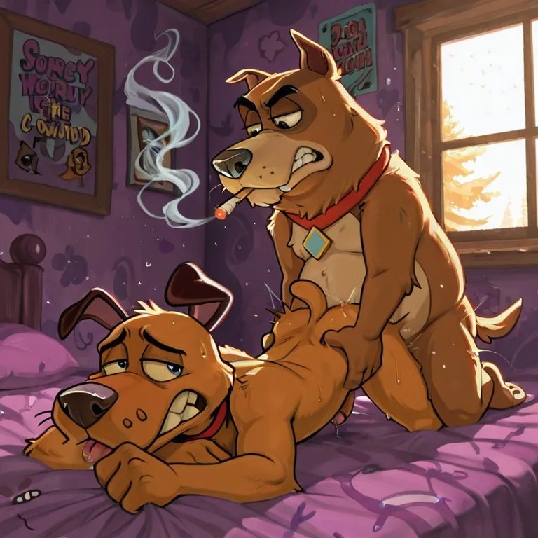 Courage the Cowardly Dog: Furry Stoner Fantasy