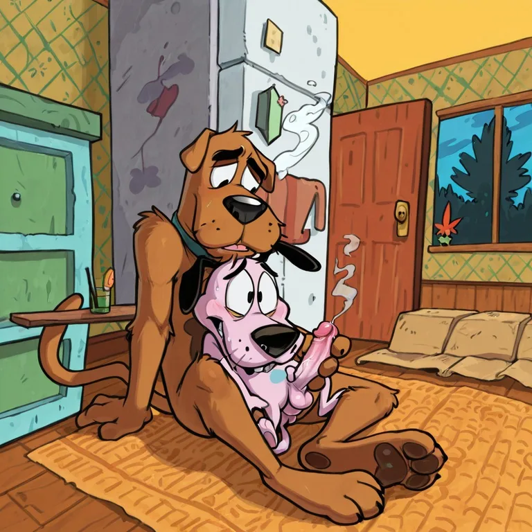 Courage the Cowardly Dog: High and Aroused
