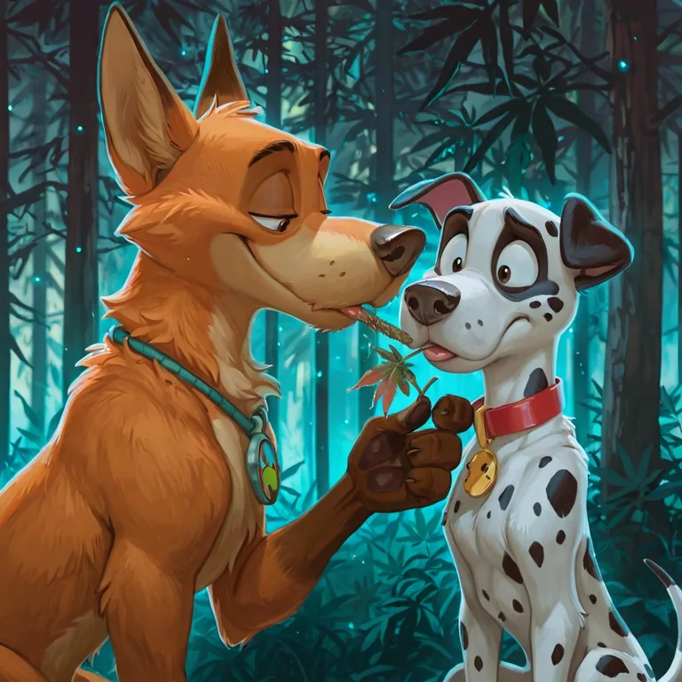 Courage the Cowardly Dog Furry Artwork