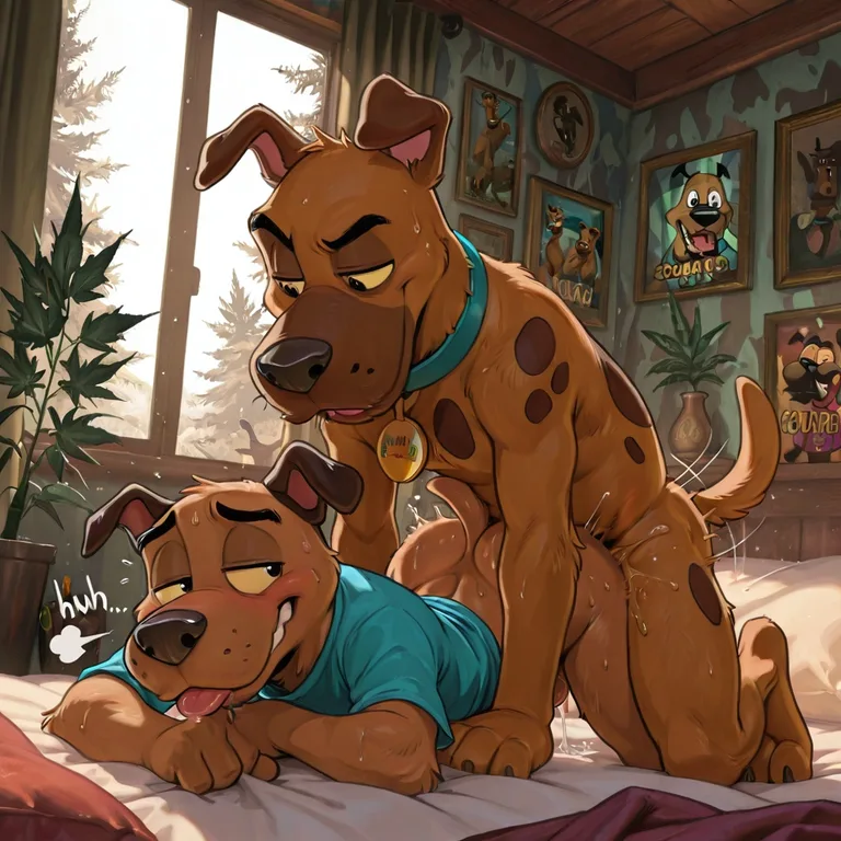 Courage the Cowardly Dog and Scooby-Doo Adventure