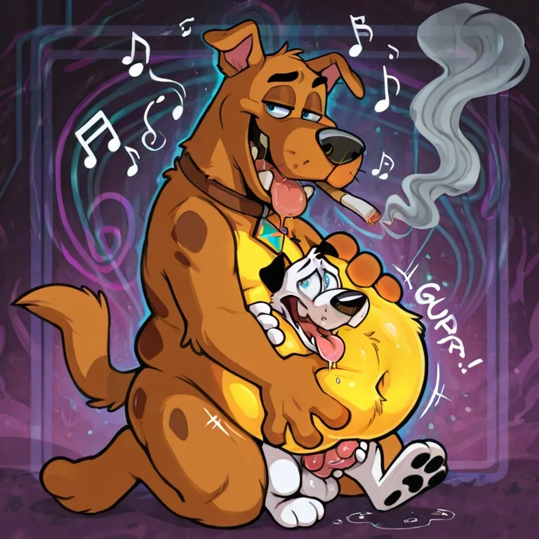 Courage the Cowardly Dog and Scooby-Doo Trippy Vore Adventure