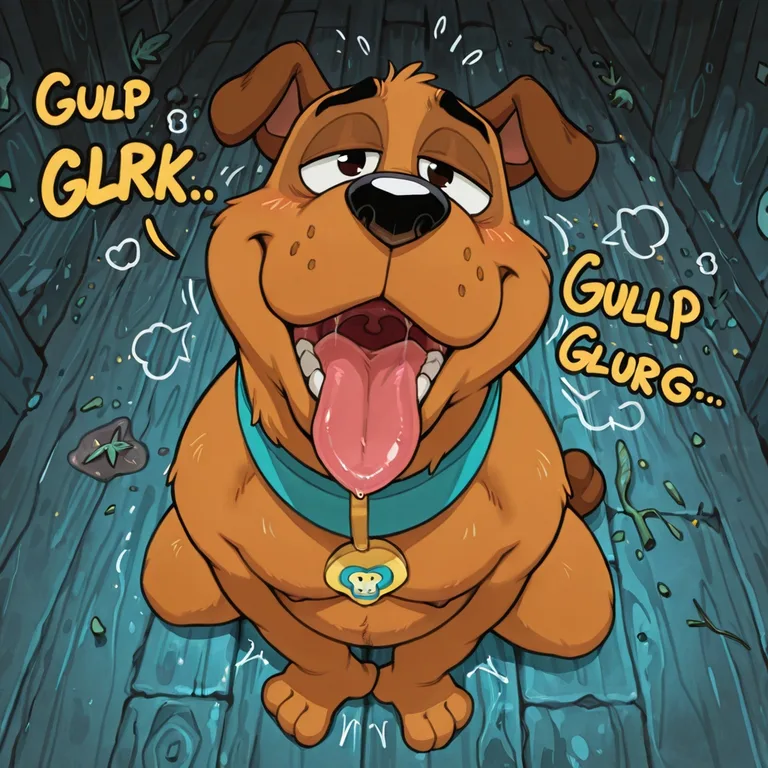 Courage the Cowardly Dog in Cartoon Chaos
