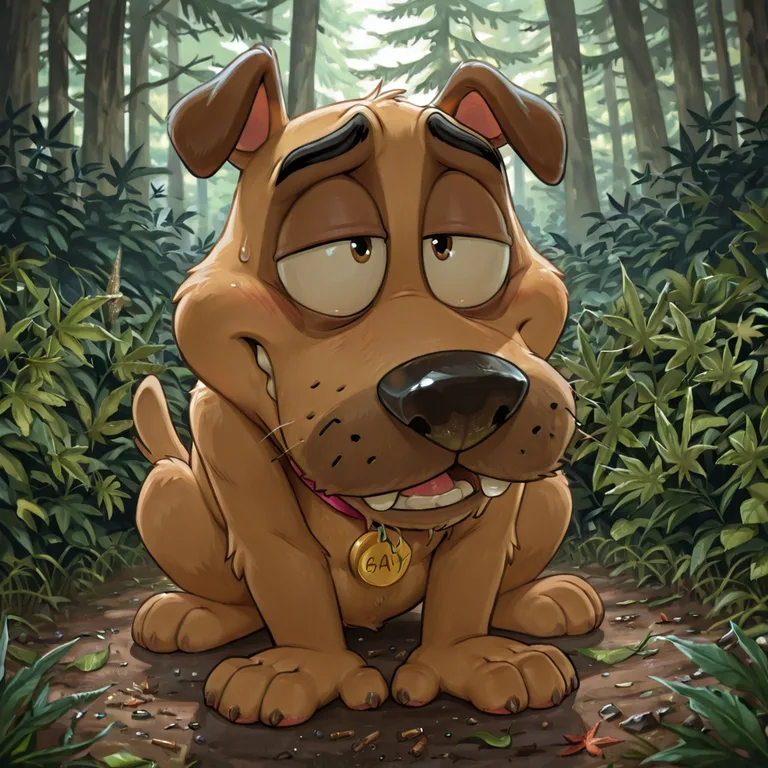 Courage the Cowardly Dog as a Gay Male Stoner
