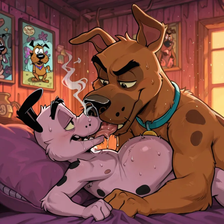Courage the Cowardly Dog Furry Artwork