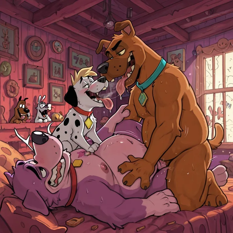 Courage the Cowardly Dog: Playful Furry Adventure