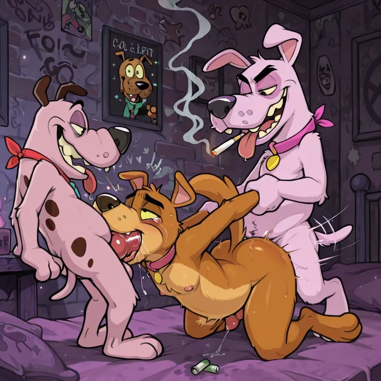 Seductive Stoner Anthro Males