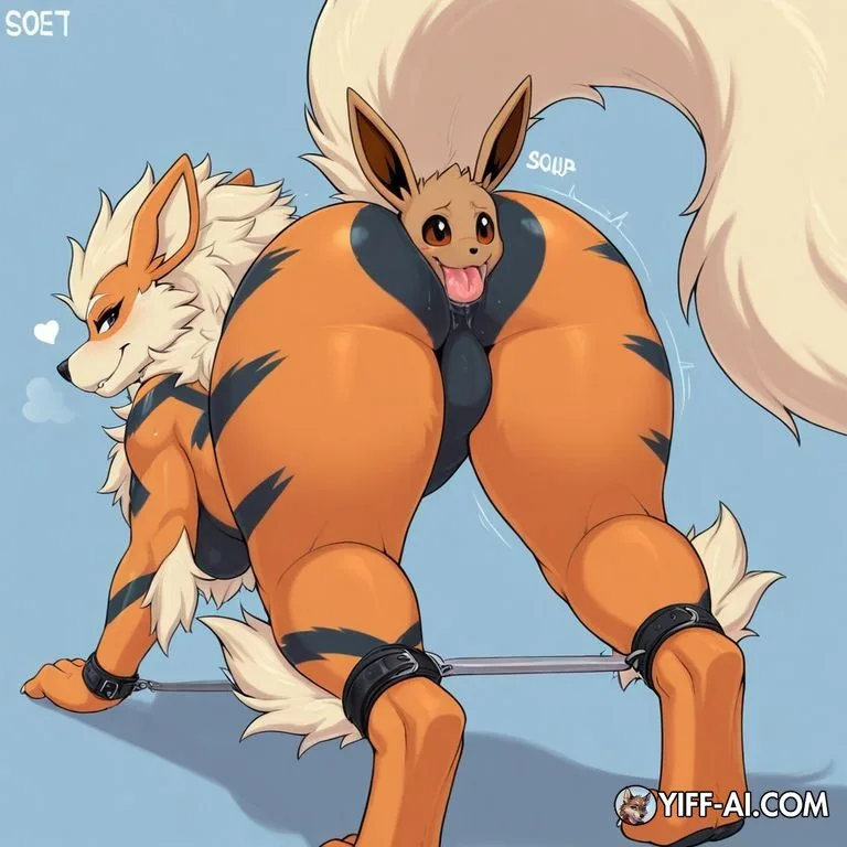 Living Insertion, Bound, Unwilling Prey, Rimming, Macro Arcanine