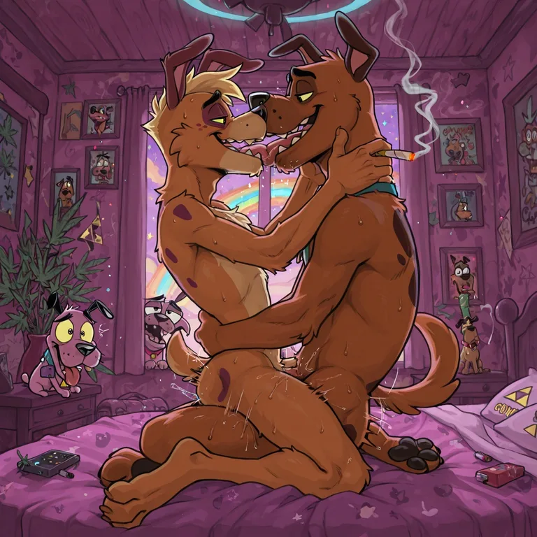 Courage the Cowardly Dog Romantic Encounter