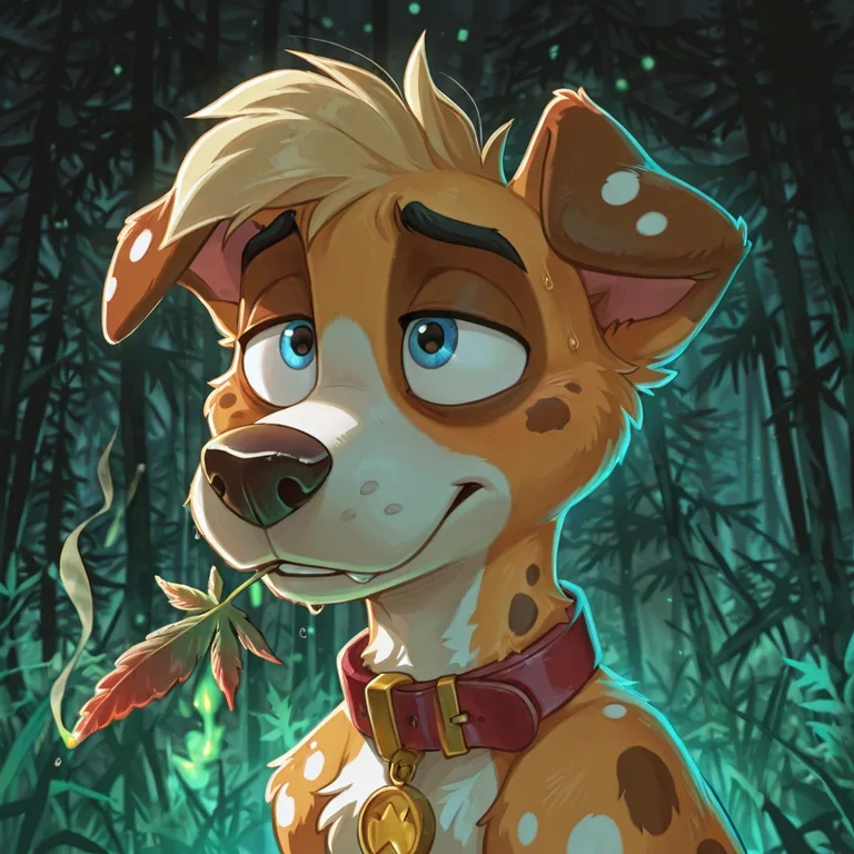 Anthro Courage the Cowardly Dog Scooby Fox Lupin