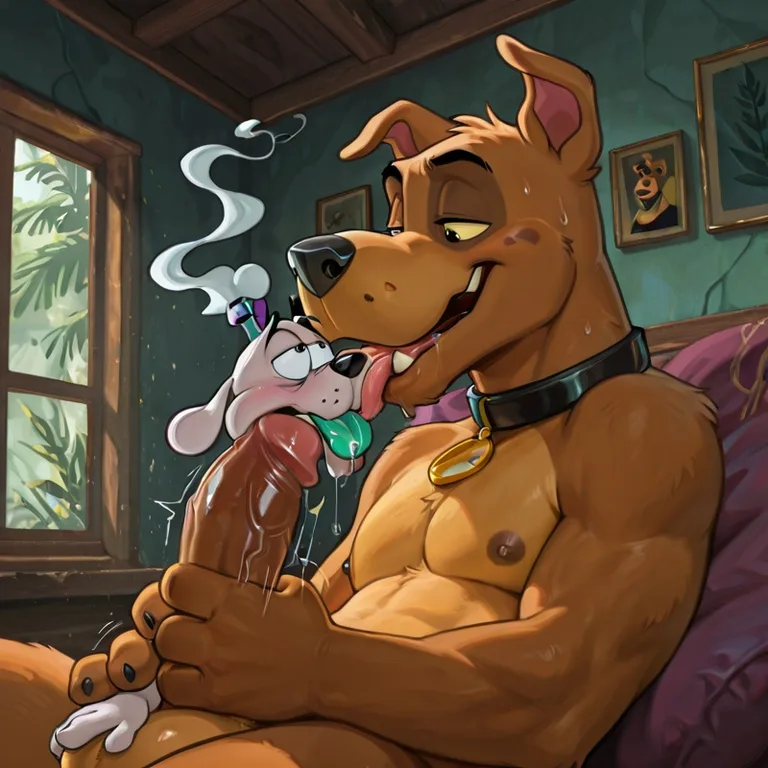 Courage the Cowardly Dog Stoned and Swallowed
