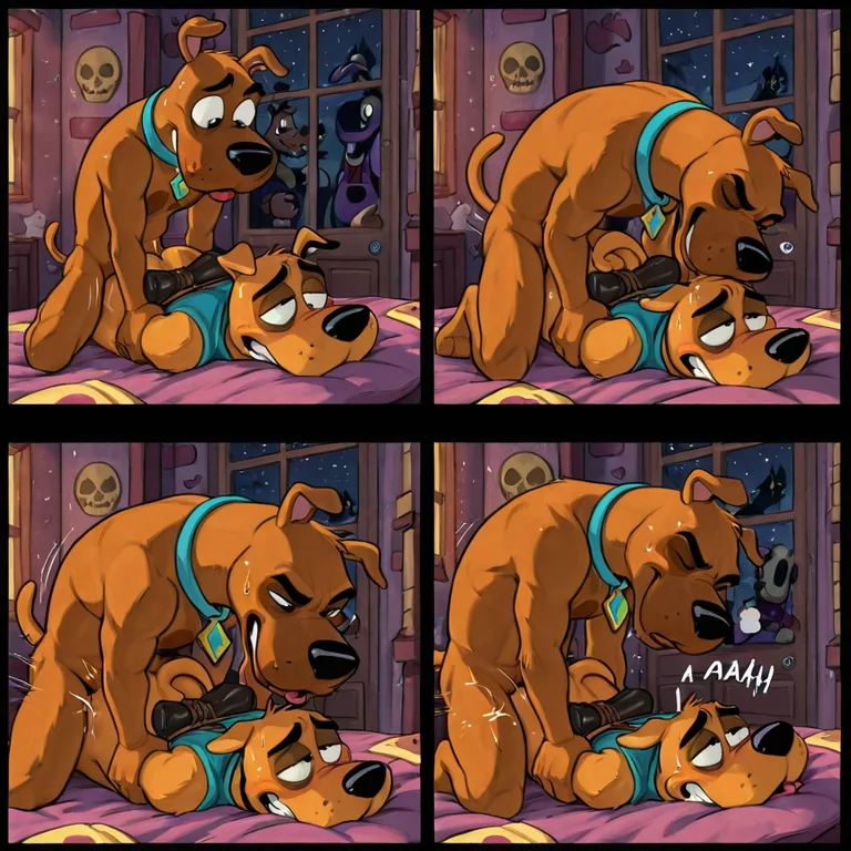 Courage the Cowardly Dog and Scooby-Doo Adventure