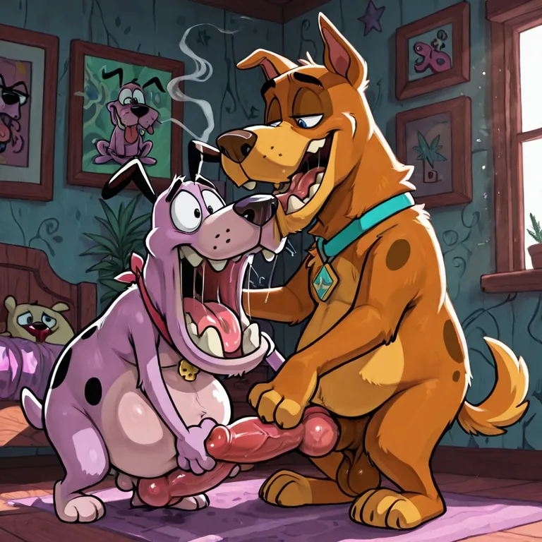Courage the Cowardly Dog Stoner Moment Horse