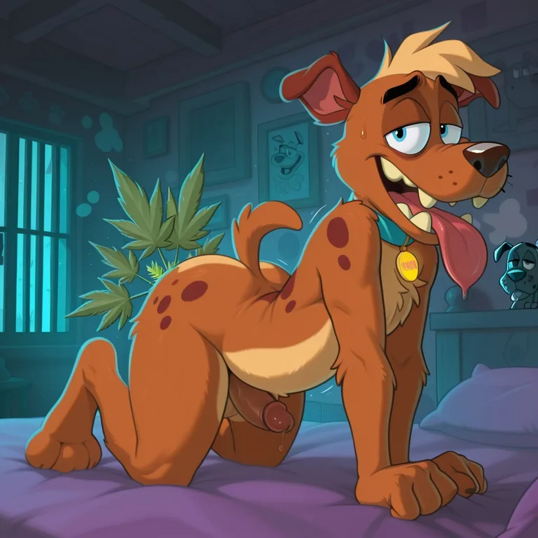 Courage the Cowardly Dog Stoner Meme Solo
