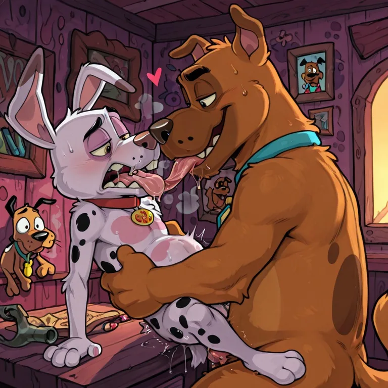 Courage the Cowardly Dog Furry Art