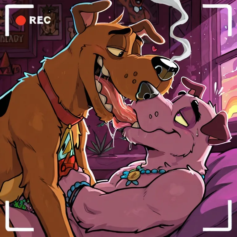 Gay Courage the Cowardly Dog Stoner Scene