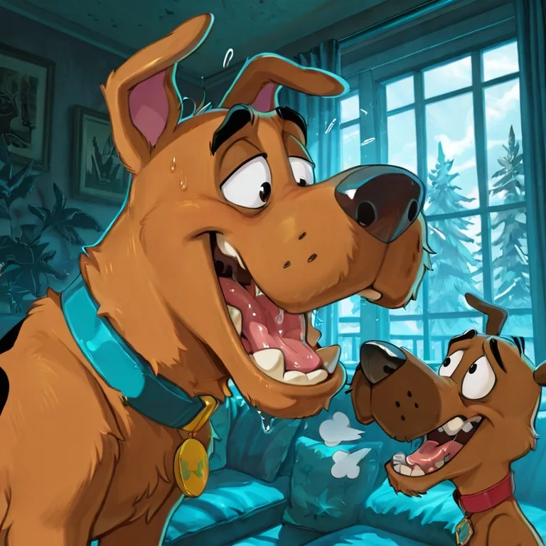 Courage the Cowardly Dog as Stoner Canine Male