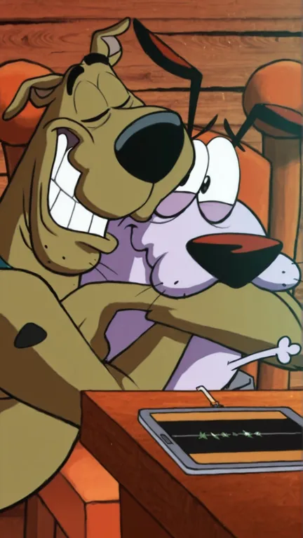 Courage the Cowardly Dog: Stoner Mischief Sexy Toony Male