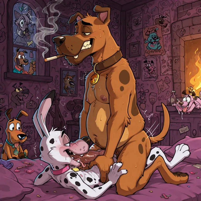 Courage the Cowardly Dog: Furry Stoner Adventure