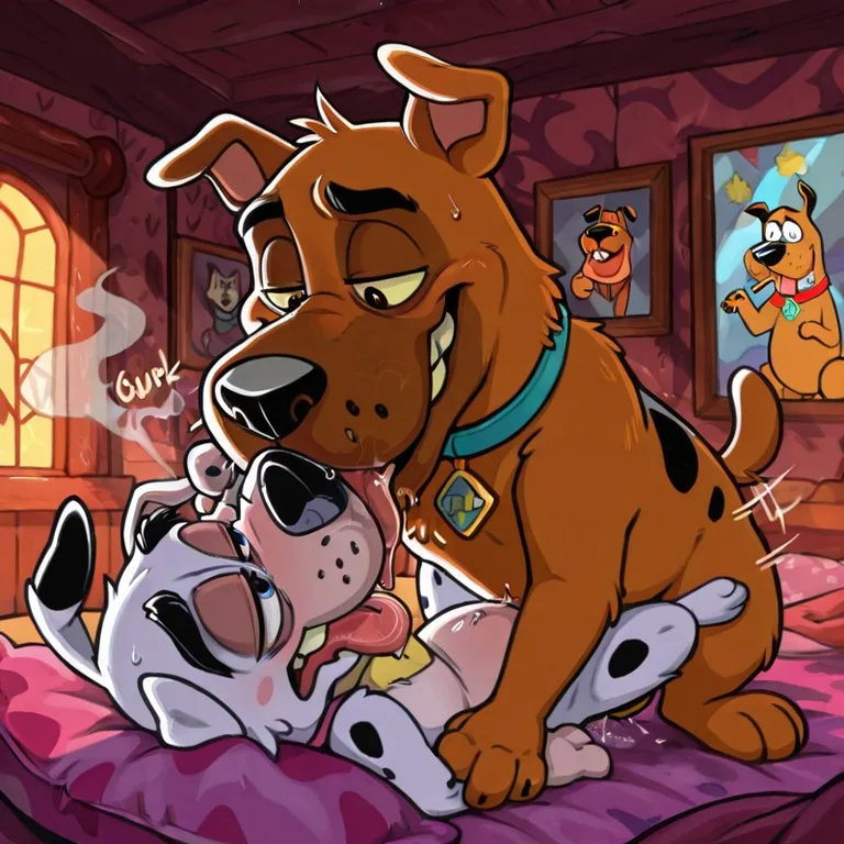 Courage the Cowardly Dog Anthro Portrait