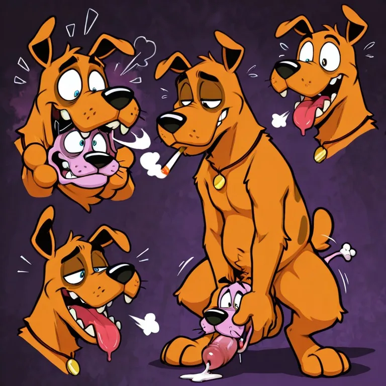 Courage the Cowardly Dog Stoner Toon Solo
