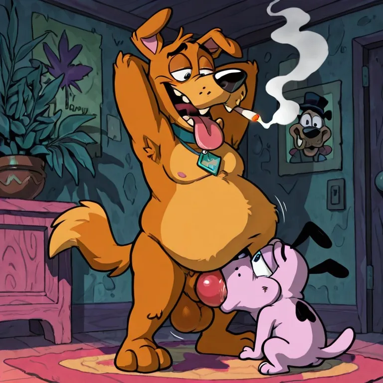 Courage the Cowardly Dog Stoner Moment