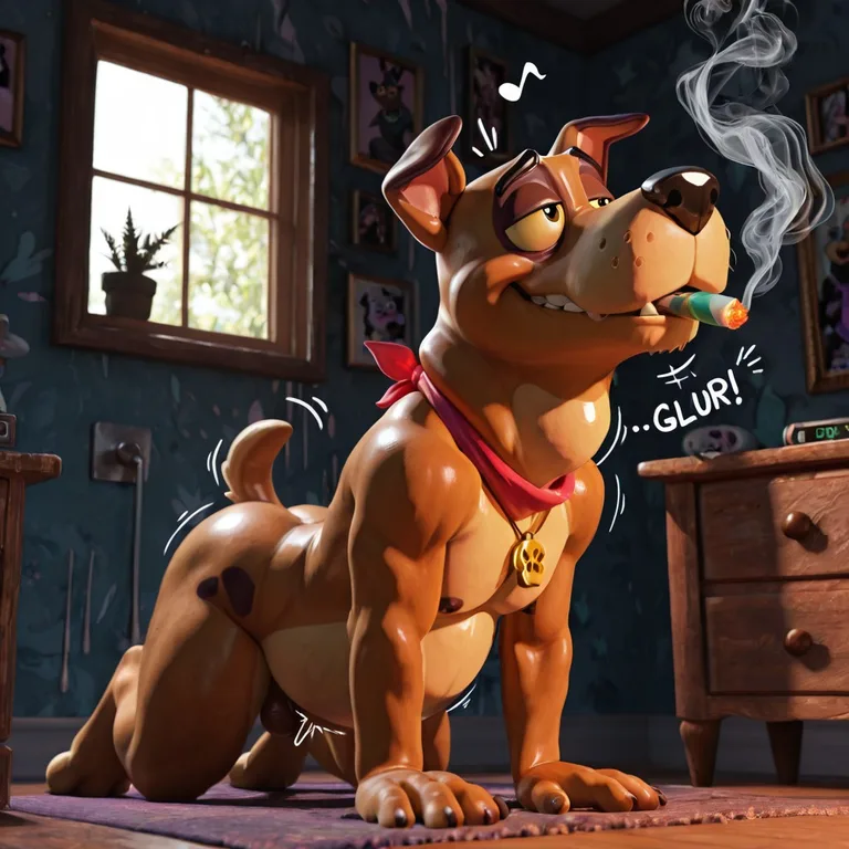 Courage the Cowardly Dog Stoner Scene