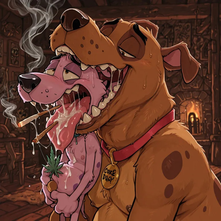 Courage the Cowardly Dog Nude Male Vore