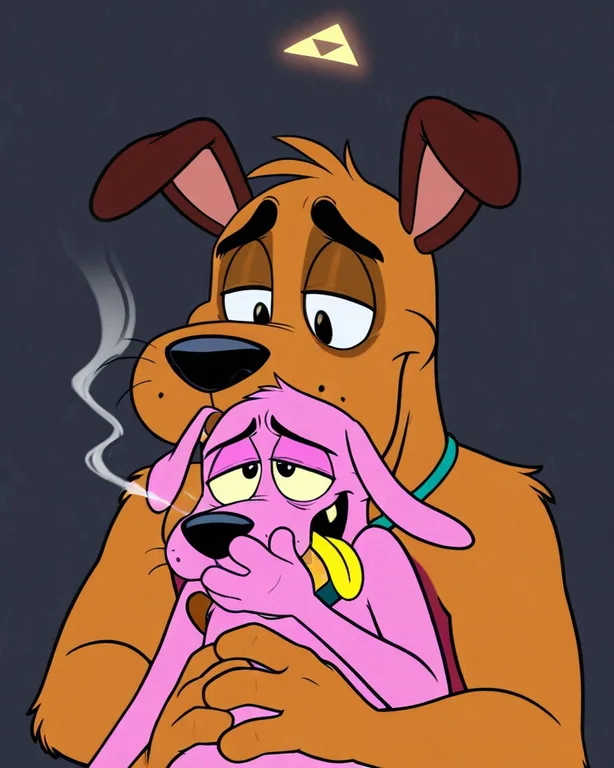 Courage the Cowardly Dog Romantic Stoner Scene