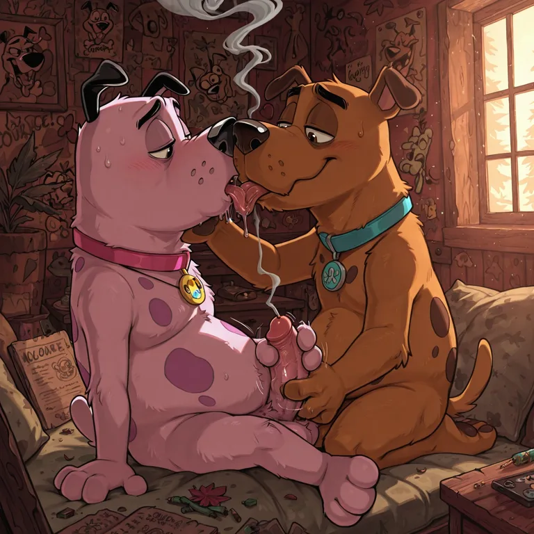 Courage the Cowardly Dog Stoner Moment Sexy Toony Male Courage_the_cowardly_dog