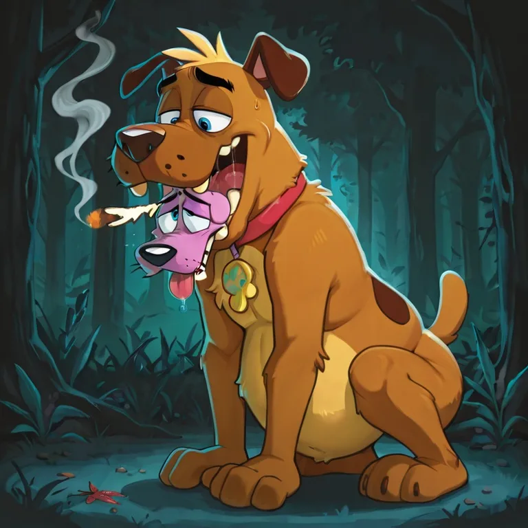 Courage the Cowardly Dog: Stoned Canine Adventure Male