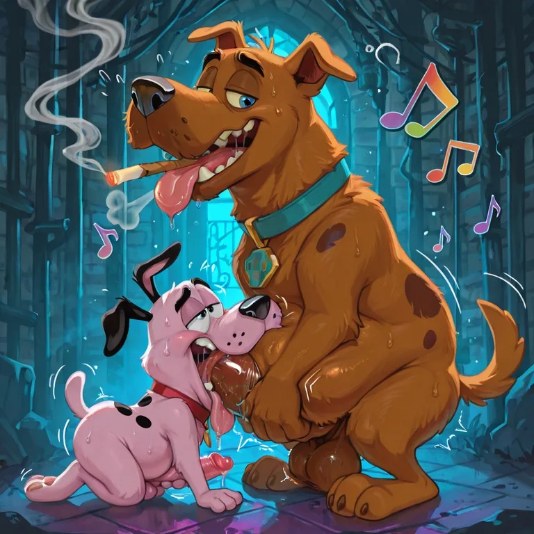 Courage the Cowardly Dog Nude Vore Scene
