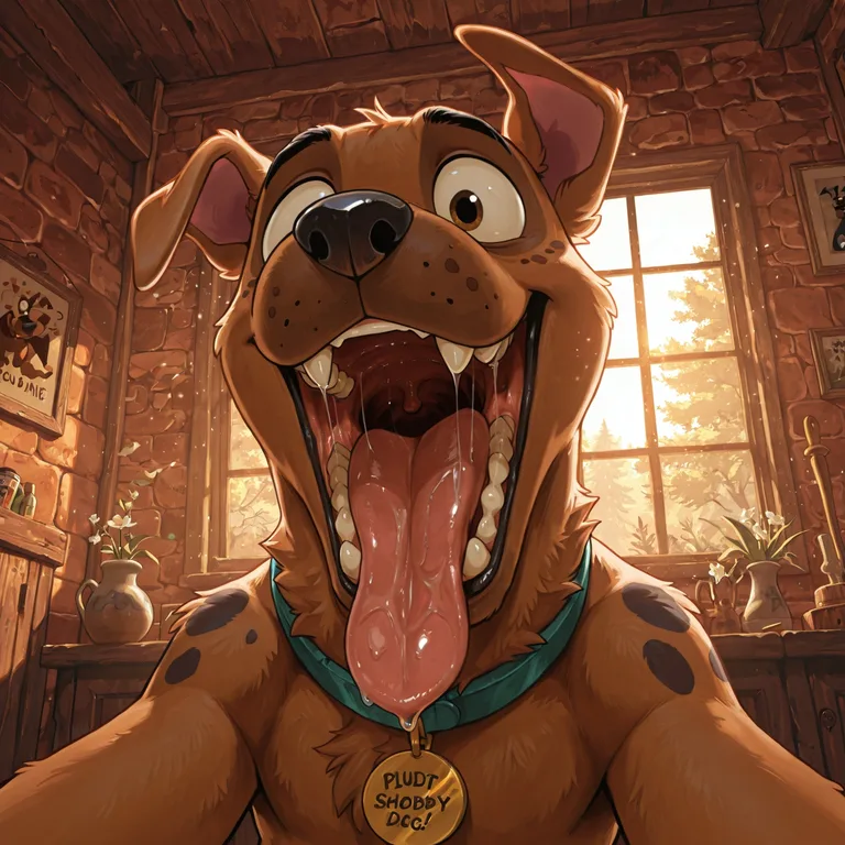 Courage the Cowardly Dog Comic Scene