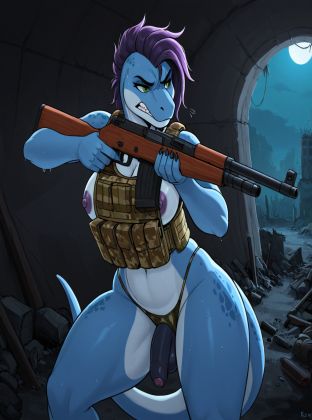 Raptor Warrior in Bunker Ruins