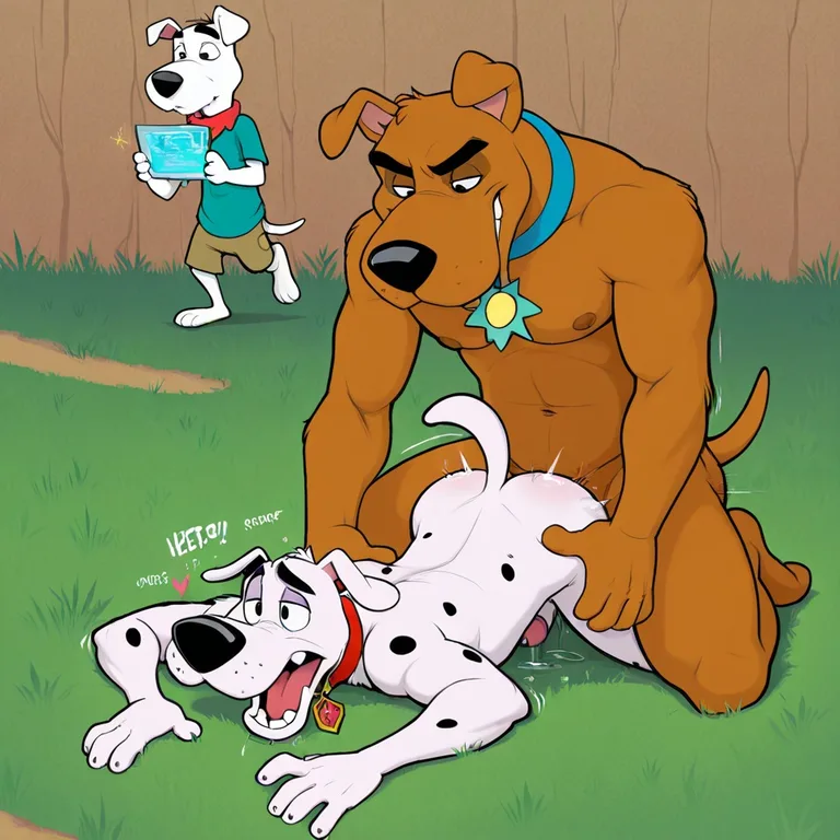 Courage the Cowardly Dog and Scooby Doo Adventure