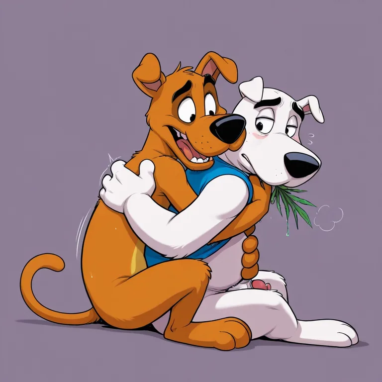 Courage the Cowardly Dog and Scooby Doo Adventure