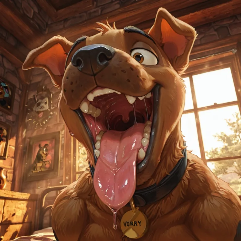 Courage the Cowardly Dog Open-Mouthed Vore Scene