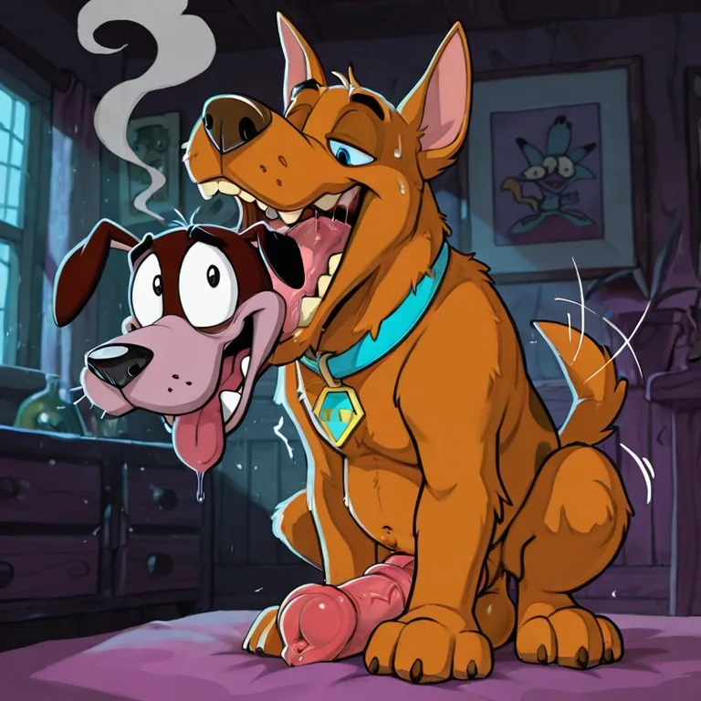 Courage the Cowardly Dog Stoner Moment