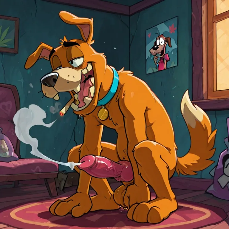 Courage The Cowardly Dog Character Art