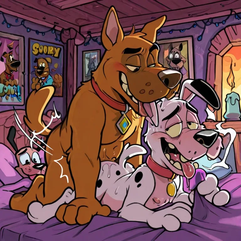 Courage the Cowardly Dog Intimate Embrace