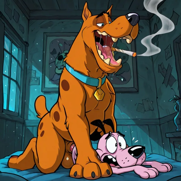 Courage the Cowardly Dog Stoner Moment