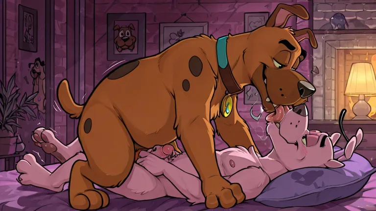 Courage the Cowardly Dog Stoner Scene Sexy Vorny