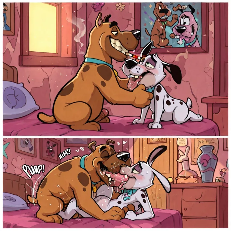 Courage the Cowardly Dog Anthro Art