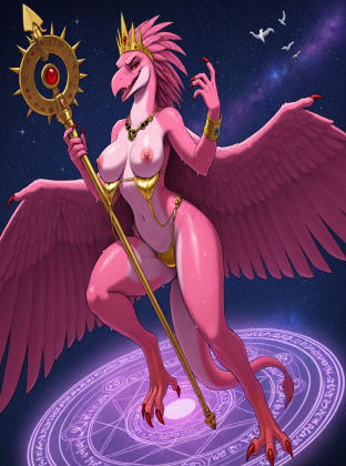 Celestial Sorceress in Galaxy