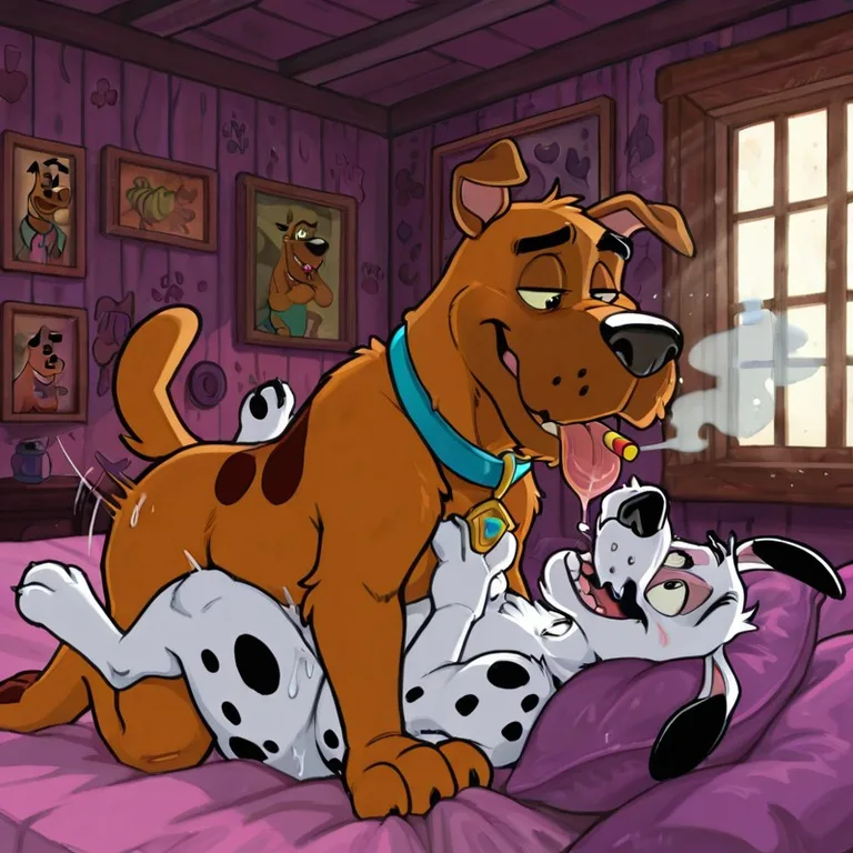 Courage the Cowardly Dog Anthro Toon