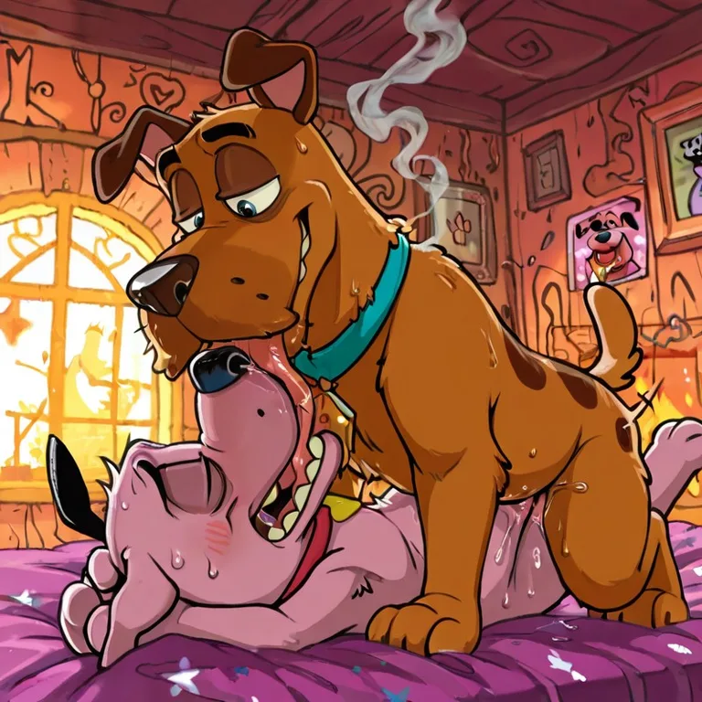 Courage the Cowardly Dog: Seductive Stoner Moment