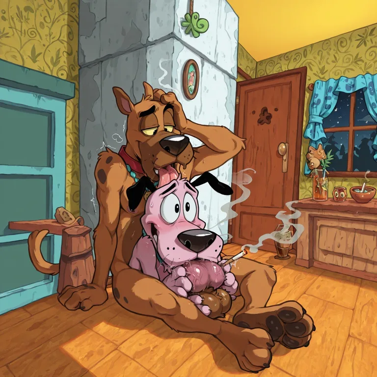 Courage the Cowardly Dog Stoner High